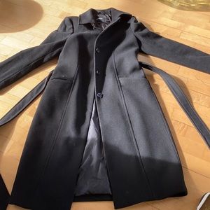 Express Long Warm Belted Coat